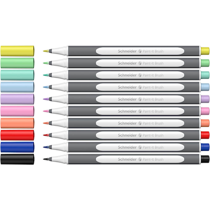 Artikelbild 2 für Schneider Paint-It 070 Filzstifte farbsortiert, 10 St., Artikelnummer 321959