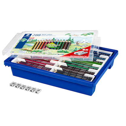 Artikelbild 10 für STAEDTLER Noris® colour 185 Buntstifte farbsortiert, 288 St., Artikelnummer 464448