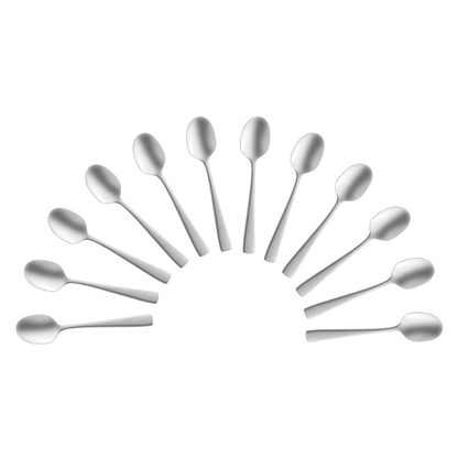 Artikelbild für Amefa Kaffeelöffel Dante silber satiniert, 12 St., Artikelnummer 548721