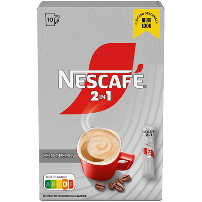 Artikelbild 4 für NESCAFÉ 2in1 Instantkaffee, mild, 10 x 8,0 g, Artikelnummer 612786