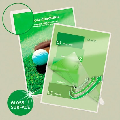 Artikelbild 10 für 100 LEITZ UDT Laminierfolien glänzend für A4 80 micron, Artikelnummer 472464