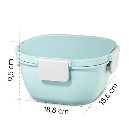Artikelbild 3 für xavax® Lunchbox blau 1,7 l, 1 St., Artikelnummer 822137