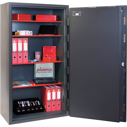 Artikelbild 5 für phoenix Tresor Mercury Sicherheitsstufe 2 nach EN 1143-1 mit Feuerschutz graphitgrau 86,0 x 50,0 x 163,0 cm, Artikelnummer 845143