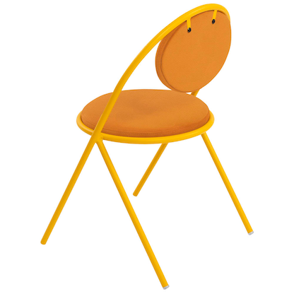 Artikelbild 5 für 2 meet powered by PAPERFLOW Besucherstühle SATURNE CHSATX2DSC.20.20 safran Kunstleder, Artikelnummer 230739