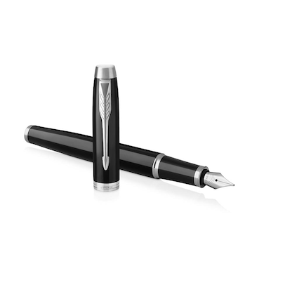 Artikelbild 3 für PARKER IM Black Lacquer Patronenfüller schwarz M (mittel), Artikelnummer 400818