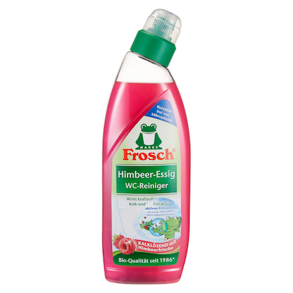 Artikelbild 2 für Frosch® Himbeer WC-Reiniger Himbeer, 0,75 l, Artikelnummer 436214
