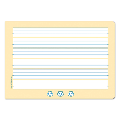 Artikelbild 3 für Ursus Schulheft Formati Recycling Lineatur S3 liniert DIN A5 quer Rand rundum, 20 Blatt, Artikelnummer 800132