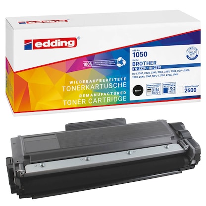 Artikelbild 22 für edding EDD-1050 schwarz Toner kompatibel zu brother TN-2320/2310, Artikelnummer 439291