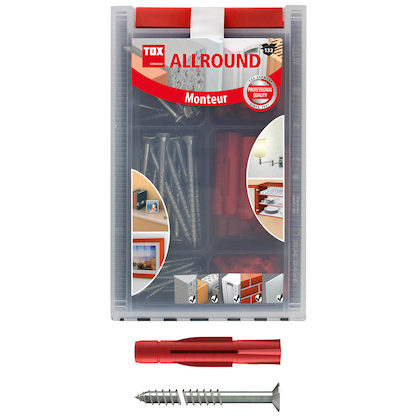 Artikelbild 19 für TOX Monteur Allround 094901081 Dübel- und Schrauben-Sortiment, 132-teilig, Artikelnummer 559704
