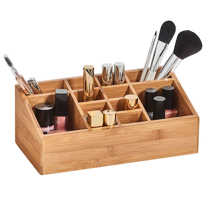 Artikelbild 3 für Zeller Schreibtisch-Organizer natur Bambus 12 Fächer 25,4 x 12,0 x 10,0 cm, Artikelnummer 685269