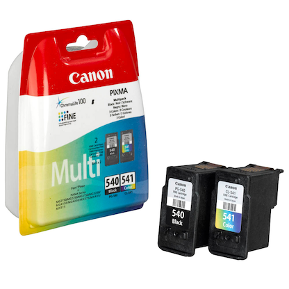 Artikelbild 17 für Canon PG-540 + CL-541 schwarz, color Druckköpfe, 2er-Set, Artikelnummer 706234