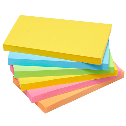 Artikelbild 3 für Post-it® Super Sticky Notes Carnival Haftnotizen extrastark 6556SR farbsortiert, 6 Blöcke, Artikelnummer 202097