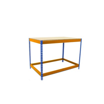 Artikelbild 3 für Simonrack Werkbank SIMONWORK BASIC 1 orange, blau 120,0 x 60,0 x 90,0 cm, Artikelnummer 980728
