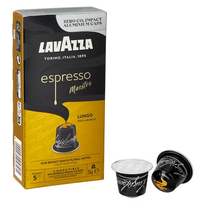 Artikelbild 19 für LAVAZZA Espresso Maestro Lungo Kaffeekapseln, Arabicabohnen 56,0 g, Artikelnummer 125466