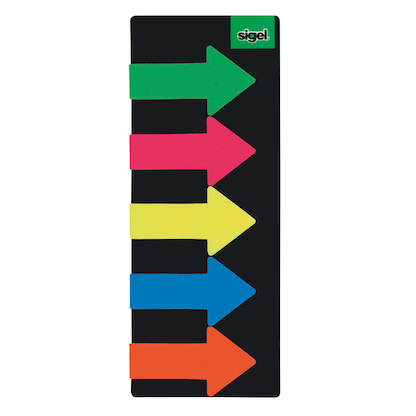Artikelbild 17 für SIGEL TRANSPARENT Haftmarker farbsortiert 5x 25 Streifen, Artikelnummer 951533