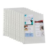 Artikelbild 1 für 10 Lands Visitenkartenhüllen DIN A4 glasklar glatt 0,08 mm, Artikelnummer 202707