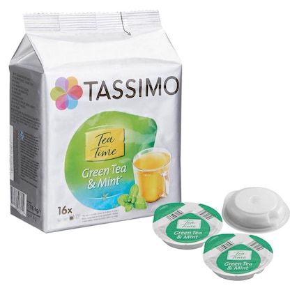 Artikelbild 4 für TASSIMO Tea Time Green Tea & Mint Teediscs 16 Portionen, Artikelnummer 971044