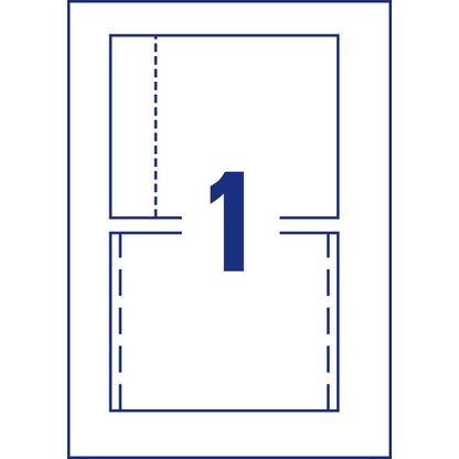 Artikelbild 3 für AVERY Zweckform CD-Einleger C32250-25 weiß, Artikelnummer 955971