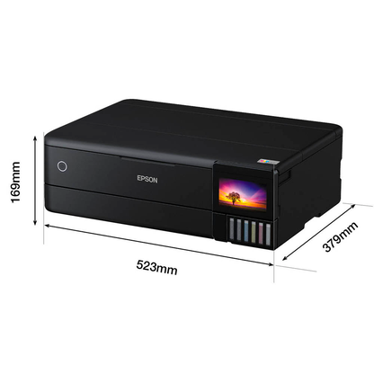 Artikelbild 18 für AKTION: EPSON EcoTank ET-8550 3 in 1 Tintenstrahl-Multifunktionsdrucker schwarz mit 80 Euro CashBack, Artikelnummer 454981