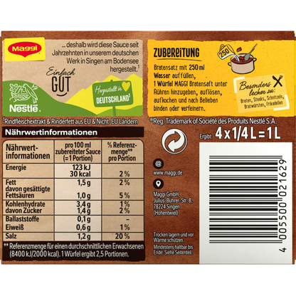 Artikelbild 2 für Maggi® Bratensaft 24x 4 St., Artikelnummer 612214