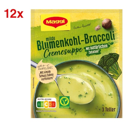 Artikelbild für Maggi® milde Blumenkohl-Broccoli Cremesuppe 12x 3 Portionen, Artikelnummer 612919