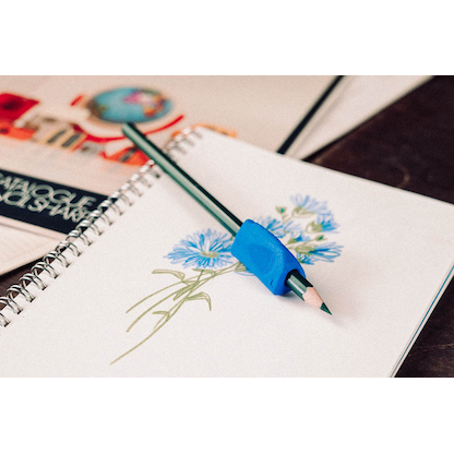 Artikelbild 2 für KUM Schreiblernhilfe Sattler Tri Grip blau, Artikelnummer 650576