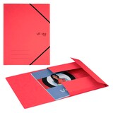 Artikelbild 1 für VON LEITZ Eckspanner DIN A4 rot, 1 St., Artikelnummer 635157