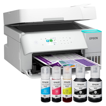 Artikelbild 23 für AKTION: EPSON EcoTank ET-3956 3 in 1 Tintenstrahl-Multifunktionsdrucker weiß mit 60 Euro CashBack, Artikelnummer 688129