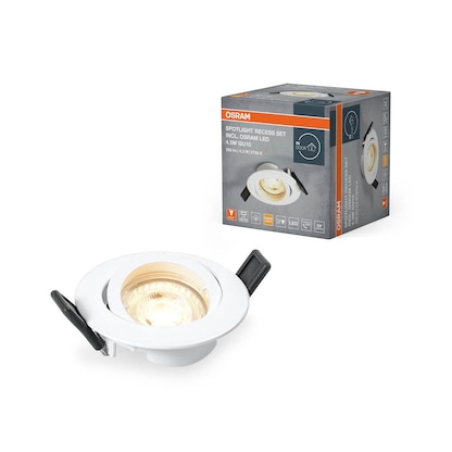 Artikelbild 19 für OSRAM Spotlight Recess Einbaustrahler weiß 4,3 W, Artikelnummer 709799