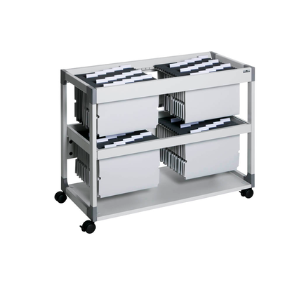 Artikelbild 9 für DURABLE Hängemappenwagen grau für bis zu 200 Hängemappen, Artikelnummer 631212