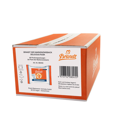 Artikelbild 5 für Brandt Markenzwieback Gebäck 50x 2 St., Artikelnummer 103699