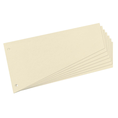 Artikelbild 2 für herlitz Trennstreifen Trapez chamois, 190 g/qm Karton, 100 St., Artikelnummer 958546
