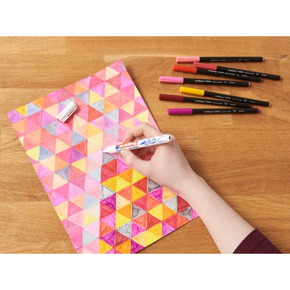 Artikelbild 2 für edding Pastel Pen 1500 Filzstift weiß, 1 St., Artikelnummer 491997