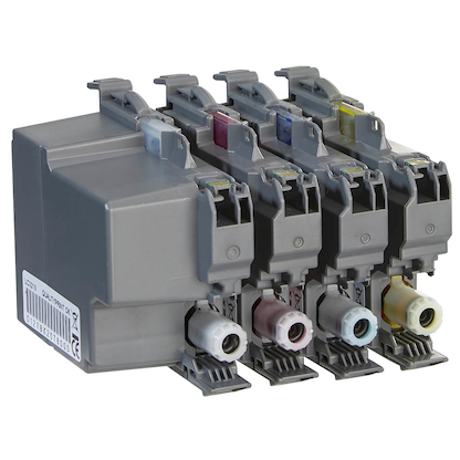 Artikelbild 3 für edding EDD-587 schwarz, cyan, magenta, gelb Druckerpatronen kompatibel zu brother LC-3219XLBK/C/M/Y, 4er-Set, Artikelnummer 346087