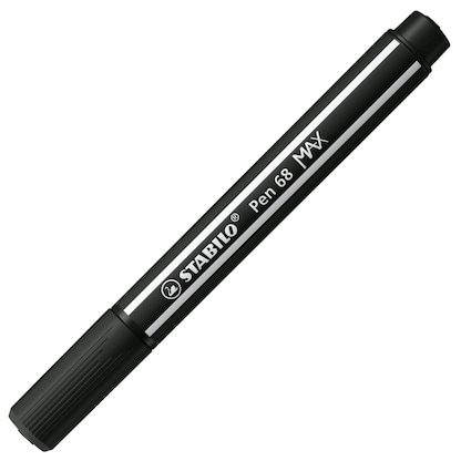 Artikelbild 8 für STABILO Pen 68 Max Filzstift schwarz, 1 St., Artikelnummer 416968