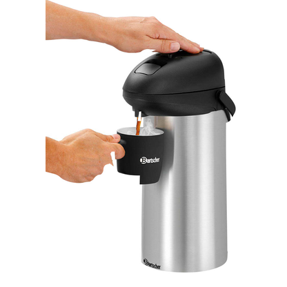 Artikelbild 6 für Bartscher Isolierkanne 5L schwarz, silber 5,0 l, Artikelnummer 427686