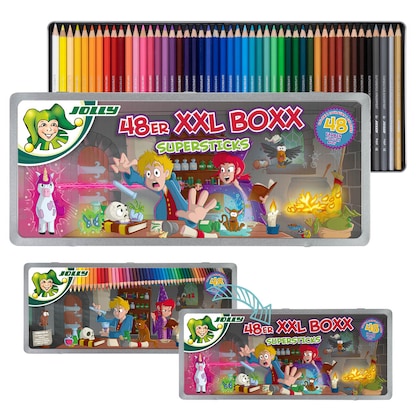 Artikelbild 2 für JOLLY SUPERSTICKS Magic KKL BOXX Buntstifte farbsortiert, 48 St., Artikelnummer 530331