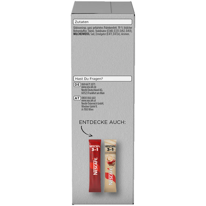 Artikelbild 6 für NESCAFÉ 2in1 Instantkaffee, mild, 10 x 8,0 g, Artikelnummer 612786
