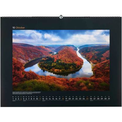 Artikelbild 11 für KUNTH Monats-Wandkalender So schön ist Deutschland 2026, Artikelnummer 575948