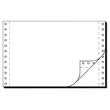 Artikelbild 1 für SIGEL Endlospapier A5 quer 2-fach, 56 g/qm weiß 2.000 Blatt, Artikelnummer 707067