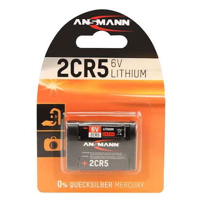 Artikelbild 1 für ANSMANN Batterie 2CR5 Fotobatterie 6,0 V, Artikelnummer 533582