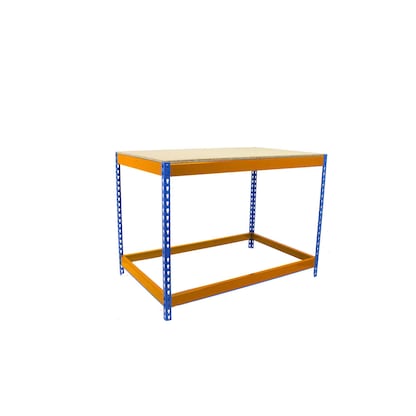 Artikelbild 3 für Simonrack Werkbank SIMONWORK BASIC 1 orange, blau 210,0 x 60,0 x 90,0 cm, Artikelnummer 979902
