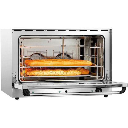 Artikelbild 2 für Bartscher AT400 Beschwadung Heißluftofen 6400 W silber, Artikelnummer 425866