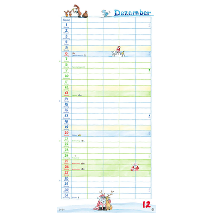 Artikelbild 13 für Heye Familienkalender Helme Heine 2026, Artikelnummer 551547