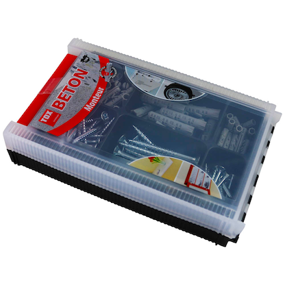 Artikelbild 4 für TOX Monteur Beton BARRCACUDA 094901041 Spreizdübel-Sortiment, 136-teilig, Artikelnummer 559728