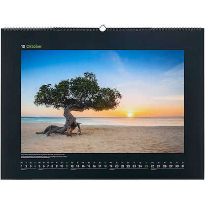 Artikelbild 11 für KUNTH Monats-Wandkalender Trauminseln 2026, Artikelnummer 575957