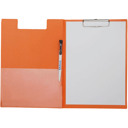 Artikelbild 2 für MAUL Klemmbrettmappe 2339243 DIN A4 orange Karton, 1 St., Artikelnummer 883905