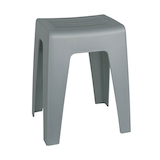 Artikelbild 1 für WENKO Badhocker Kumba 22944100 grau, Artikelnummer 529972
