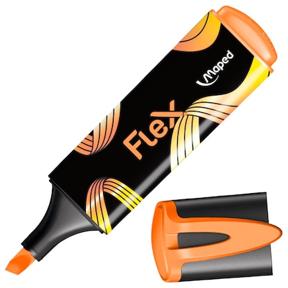 Artikelbild 5 für maped FLUO PEPS FLEX Textmarker farbsortiert, 4 St., Artikelnummer 701712