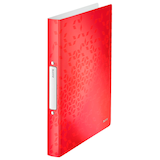 Artikelbild 1 für AKTION: LEITZ WOW Ringbuch 2-Ringe rot 3,2 cm DIN A4, 1 St. mit Prämie nach Registrierung, Artikelnummer 235129
